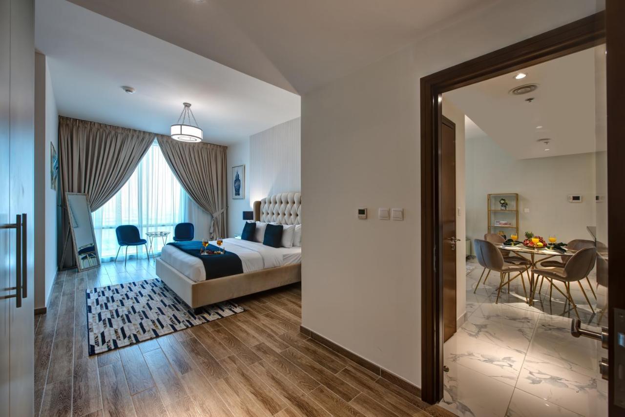 Durrani Homes - Lux 1Br At Al Habtoor Amna Tower Dubai Exterior photo